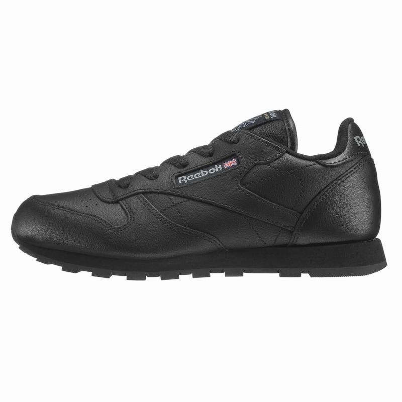 Tenisi Reebok Classic Leather Fete Negrii Romania ZD4989TB